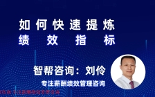 薪酬绩效咨询公司:智帮咨询,第8集 如何快速提炼绩效指标